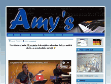 Tablet Screenshot of amysband.eu